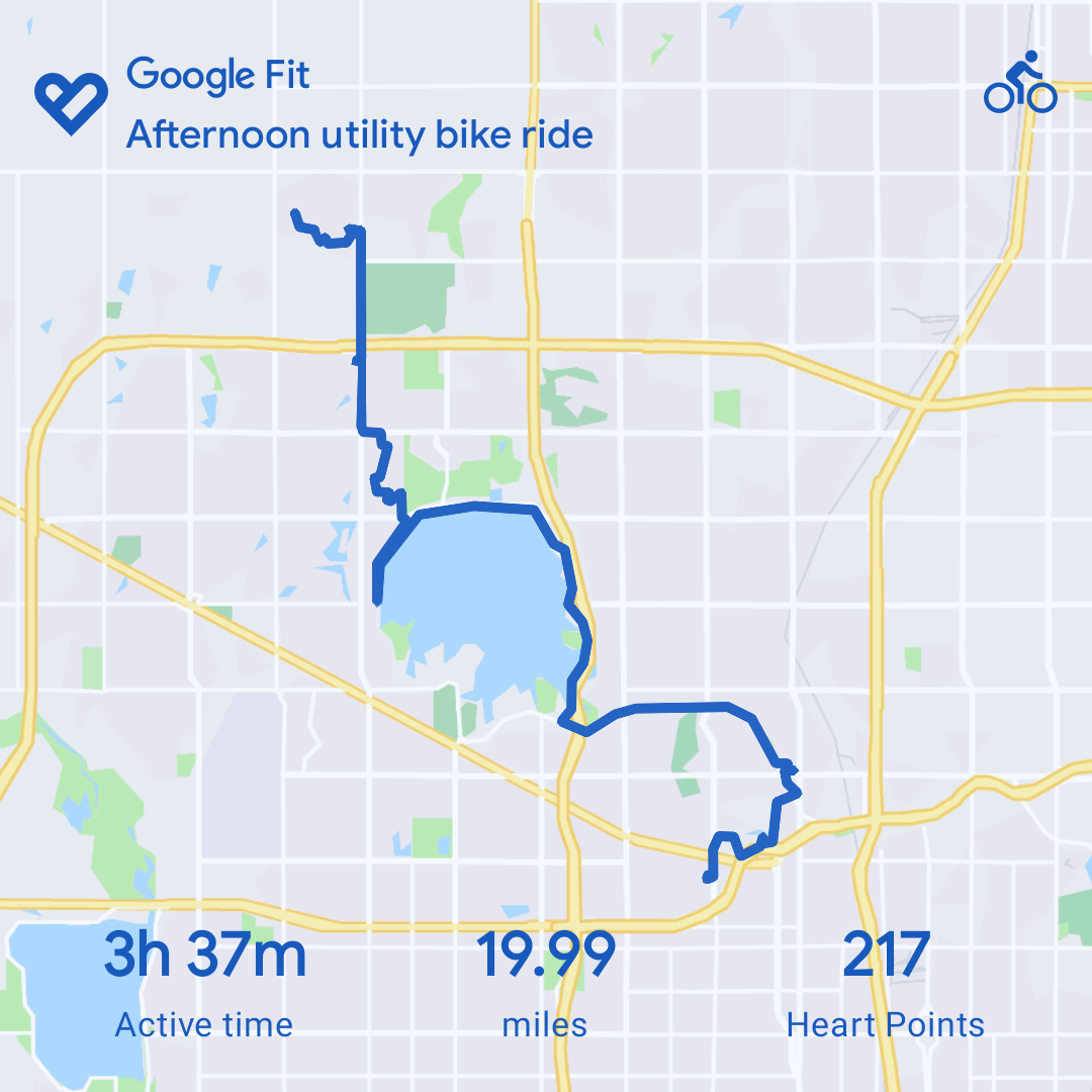 bike route map