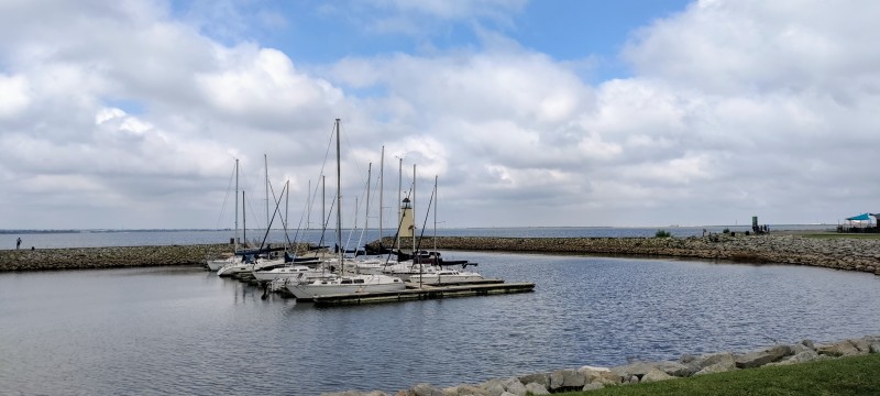 Eastwharf area of Lake Hefner