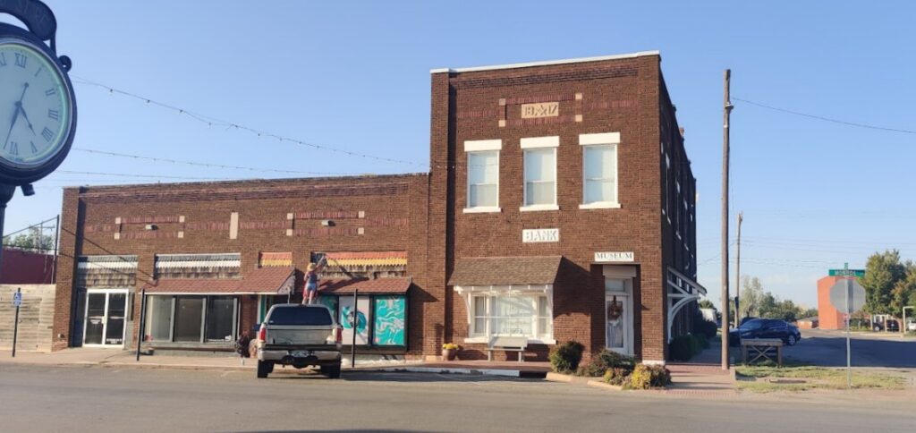 old bank building, Piedmont, OK