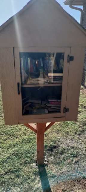 Picture of a LFL (Little Free Library)